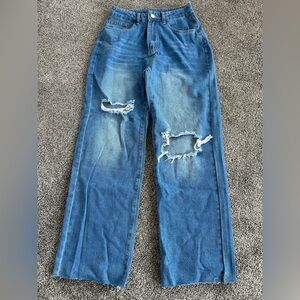 Boyfriend Jean-High waist